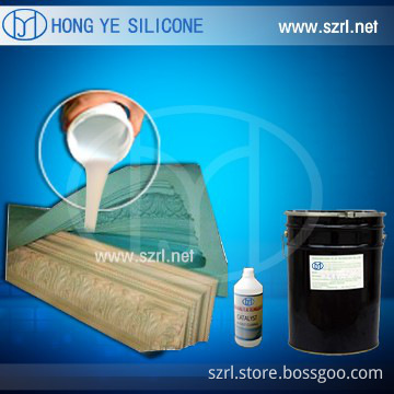 RTV liquid platinum silicone to make mould for artificial stone